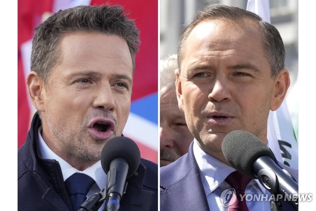 라파우 트샤스코프스키(왼쪽), 카롤 나브로츠키