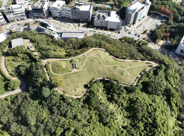 '세종 한솔동 고분군' 전경 