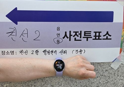 21대 대선 투표 인증샷