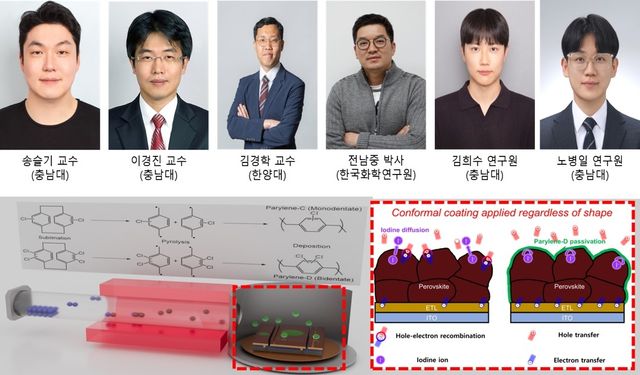 공동 연구팀과 연구 모식도