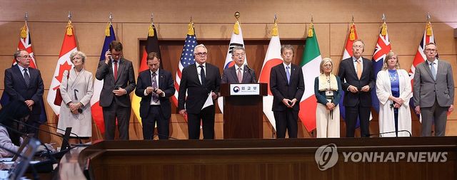 한미일 등 11개국 "대북제재 다국적 감시기구 설립"