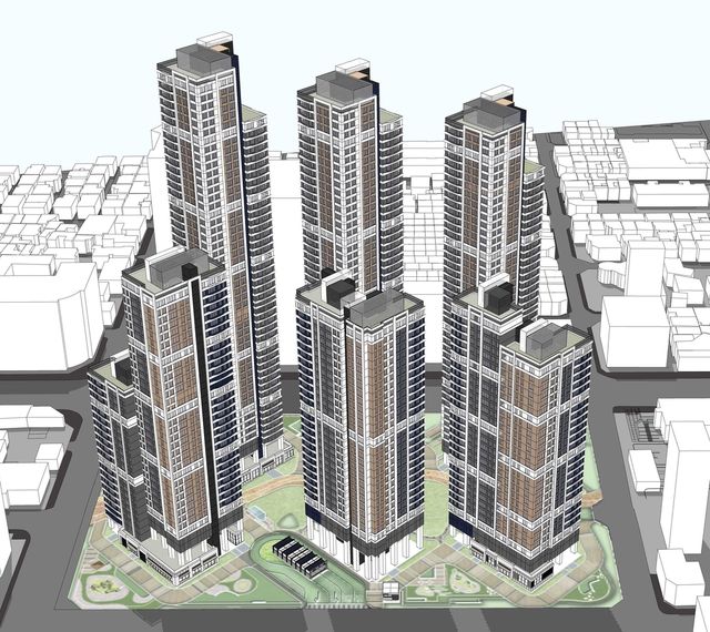 영등포구 양평동 신동아 아파트 재건축 조감도