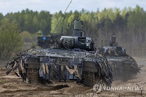 군사 훈련 중인 독일군