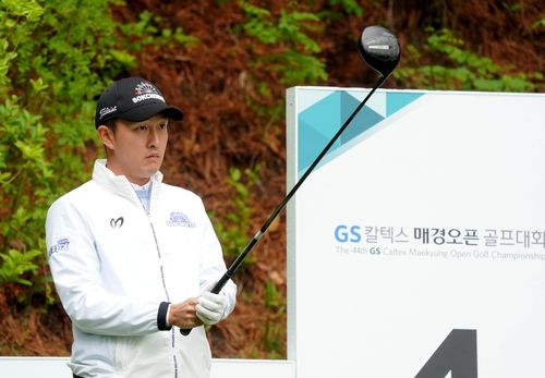 김백준의 3라운드 경기 모습