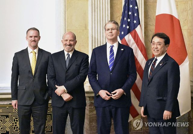 미일, 워싱턴서 2차 관세 협상