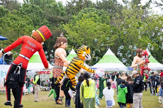 지난해 공룡대축제 장면