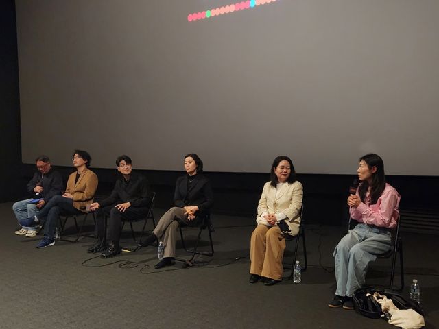 영화 '바다호랑이' 관객과의 대화 현장