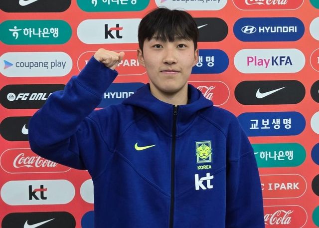 경기 마치고 취재진과 인터뷰한 박수정