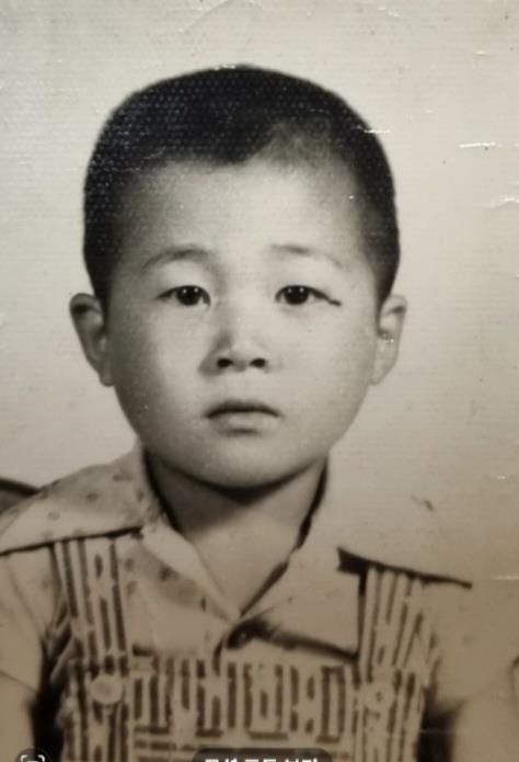 4살때 보육원에 들어가면서 찍은 송준영 씨 사진