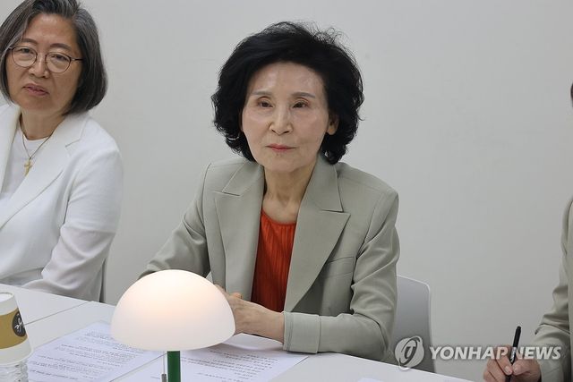설난영 여사, 교제살인사건 피해자 면담