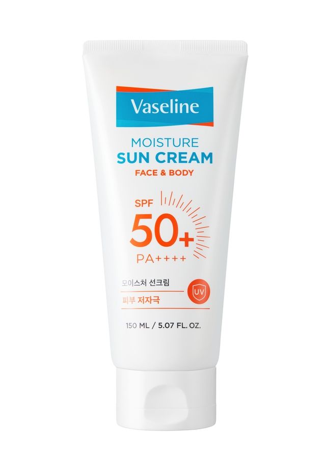 바세린 '모이스처 선크림 페이스 앤 바디'