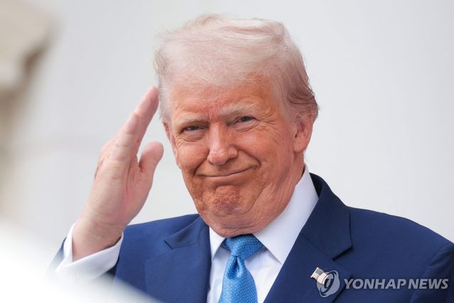 도널드 트럼프 미국 대통령