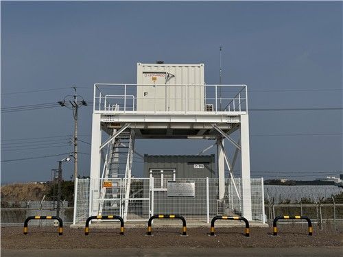 제주국제공항에 설치된 공항기상라이다. [기상청 제공. 재판매 및 DB 금지]