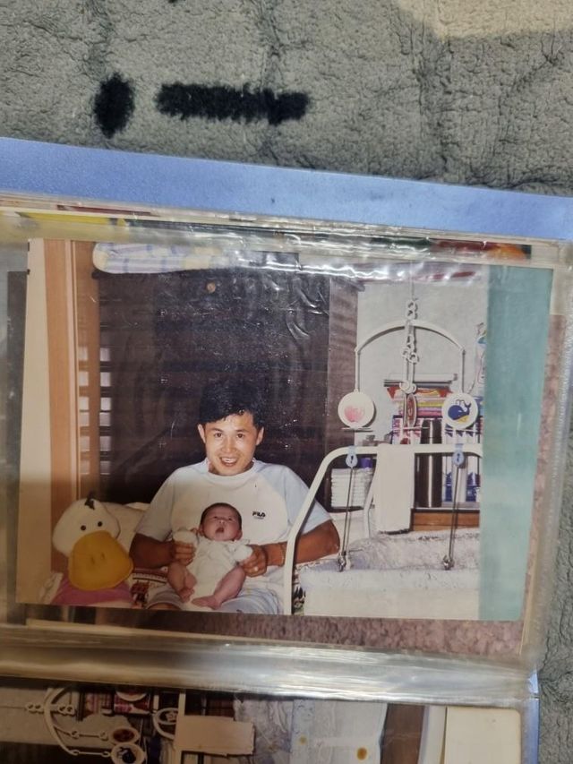 송준영씨와 아기(딸)