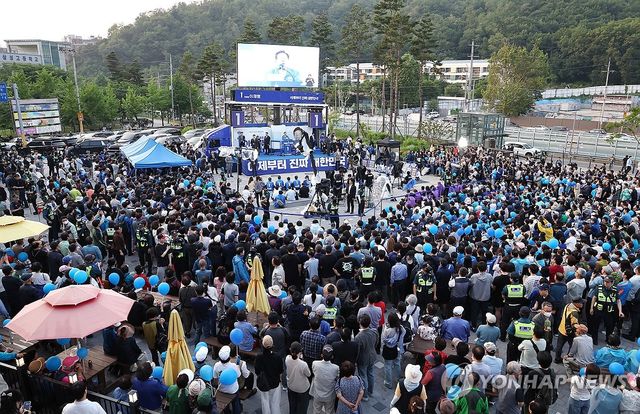 지지 호소하는 이재명 후보