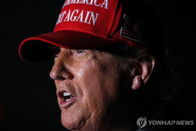 도널드 트럼프 미 대통령