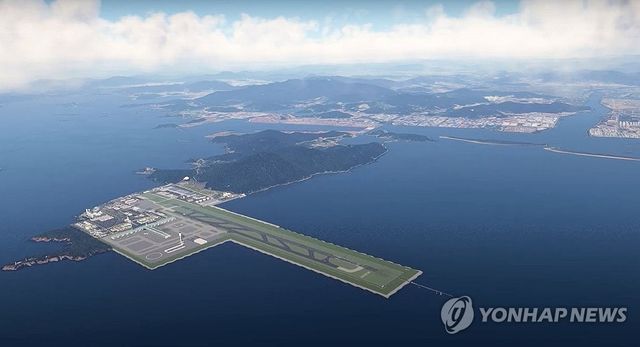 가덕도신공항 조감도