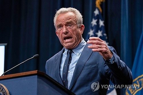 케네디 주니어 미 보건복지부 장관