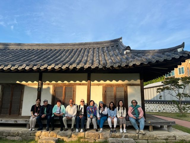 고택 방문한 ICCN 총회 참가자들