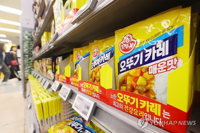오뚜기 3분 카레 가격 인상