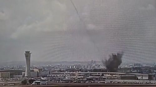 예멘 후티 반군 미사일, 이스라엘 텔아비브 벤구리온 국제공항 타격