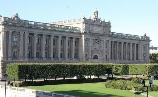 스웨덴 스톡홀름 국회의사당