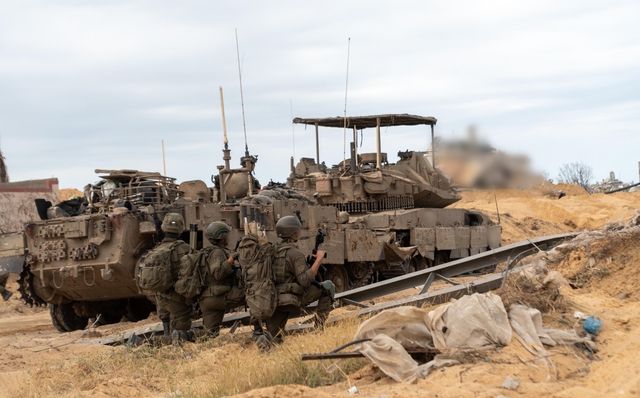 가자지구서 작전 중인 이스라엘군