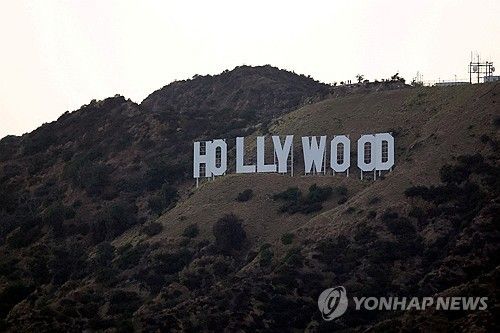 미국 할리우드 표지판