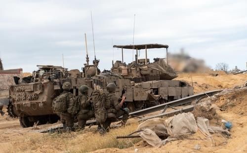 가자지구서 작전 중인 이스라엘군