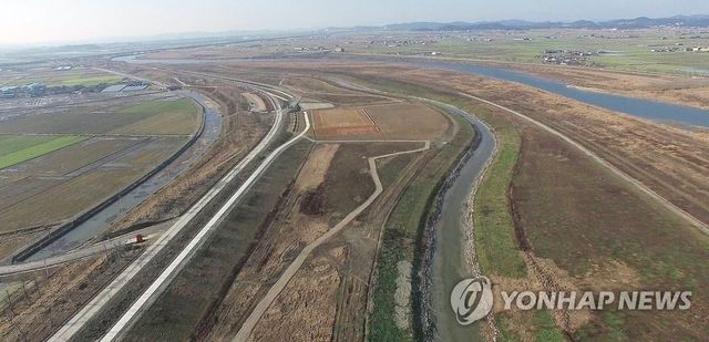 만경강 자전거 도로