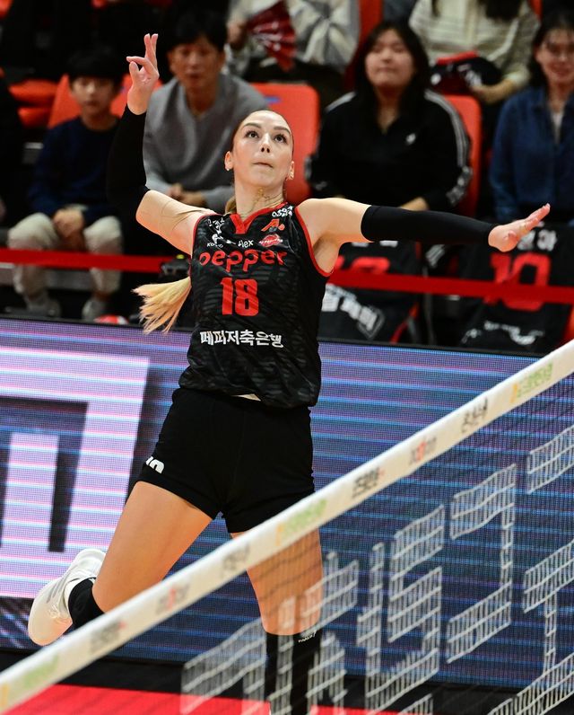 페퍼저축은행에서 뛰었던 자비치