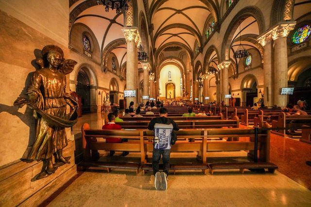 마닐라 대성당 내부 [사진/백승렬 기자] 