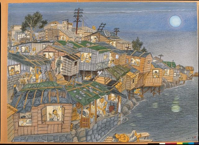 김성환 '청계천의 밤'