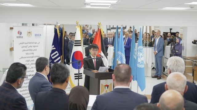 코이카, 팔레스타인에 통합 재활치료센터 개소