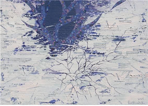 박선영 작가의 전시 작품 '안식처'