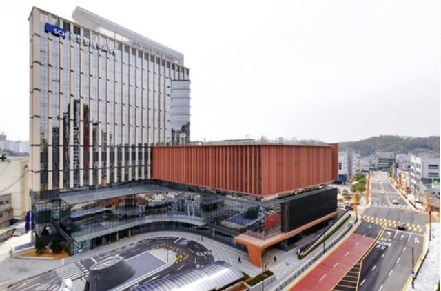 순천향대천안병원 새 병원 전경