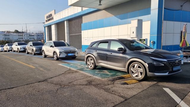 속초 수소충전소 평상시 운영 모습