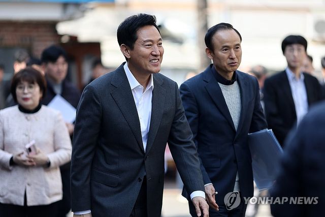 오세훈 서울시장, 소규모 재건축 현장점검