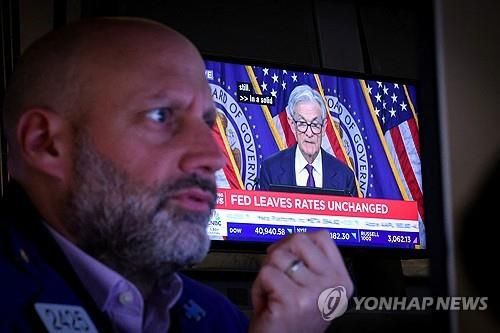 뉴욕증권거래소의 트레이더