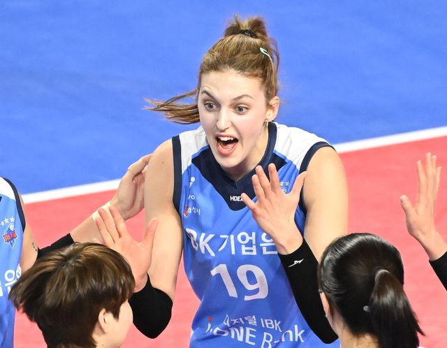 여자 프로배구 IBK기업은행에서 뛴 빅토리아