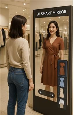 AI 피팅룸 예시