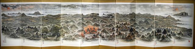 처음 공개되는 호암 양창보 작 '북군십경'