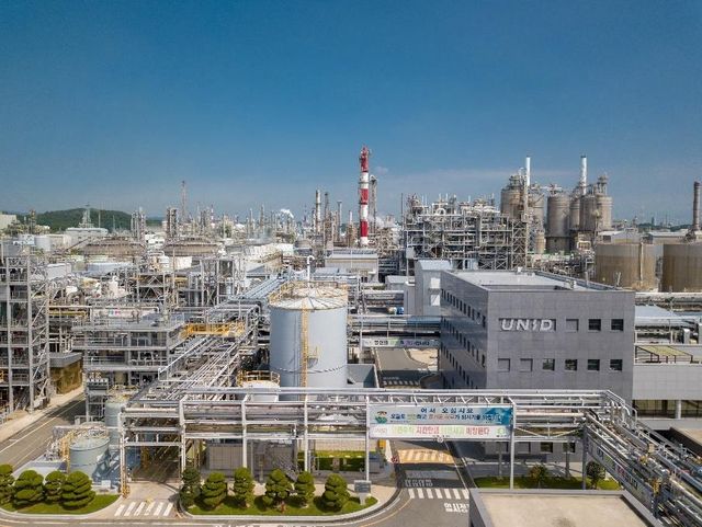 유니드 울산공장 전경