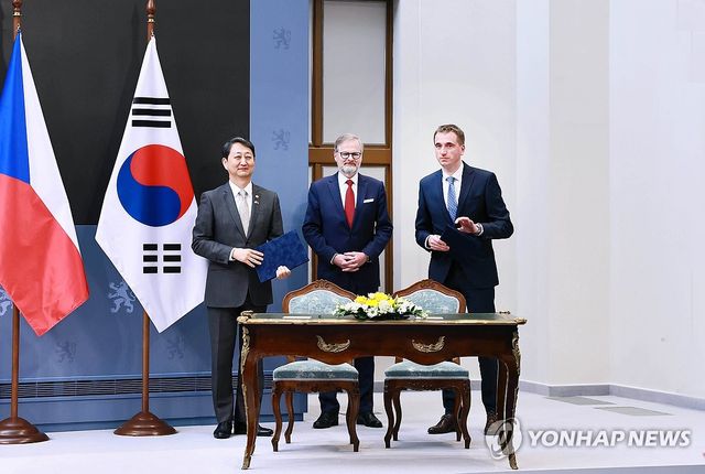 한ㆍ체코 원전산업 협력 약정 체결