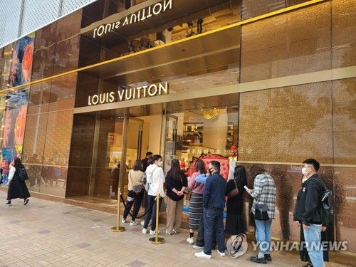 홍콩 침사추이 명품 거리