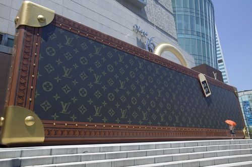 중국 상하이 루이비통 매장