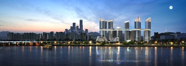 HDC현대산업개발의 용산 정비창 전면 1구역 조감도