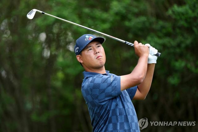 김시우(1라운드 경기 모습)