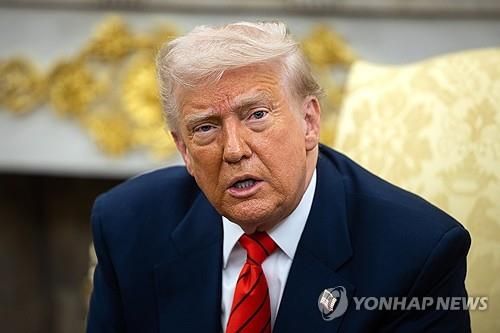 도널드 트럼프 미국 대통령