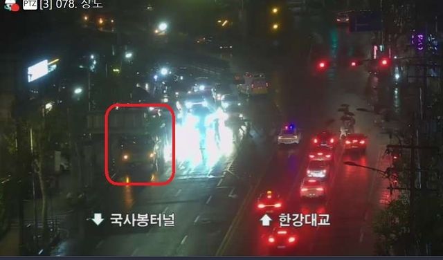 서울 동작구 상도동 교통사고 현장